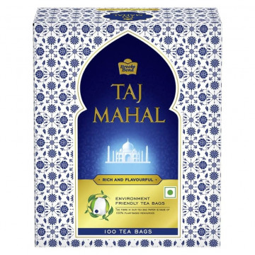 Taj Mahal Strenght N Flavour Tea Bags 100N